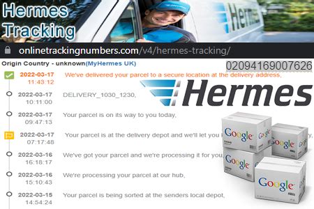 tracking hermes italia|hermes tracking number on label.